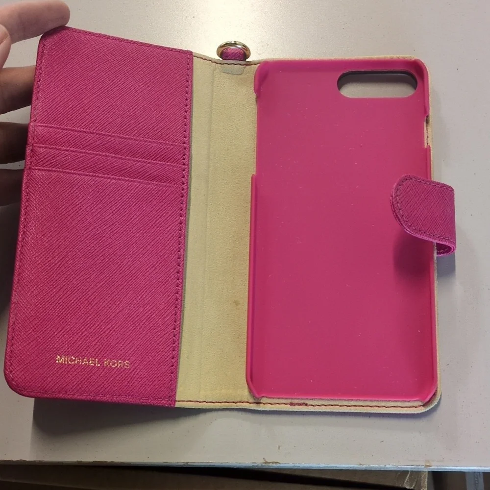 Michael Kors‎ Pink Wallet Phone Case